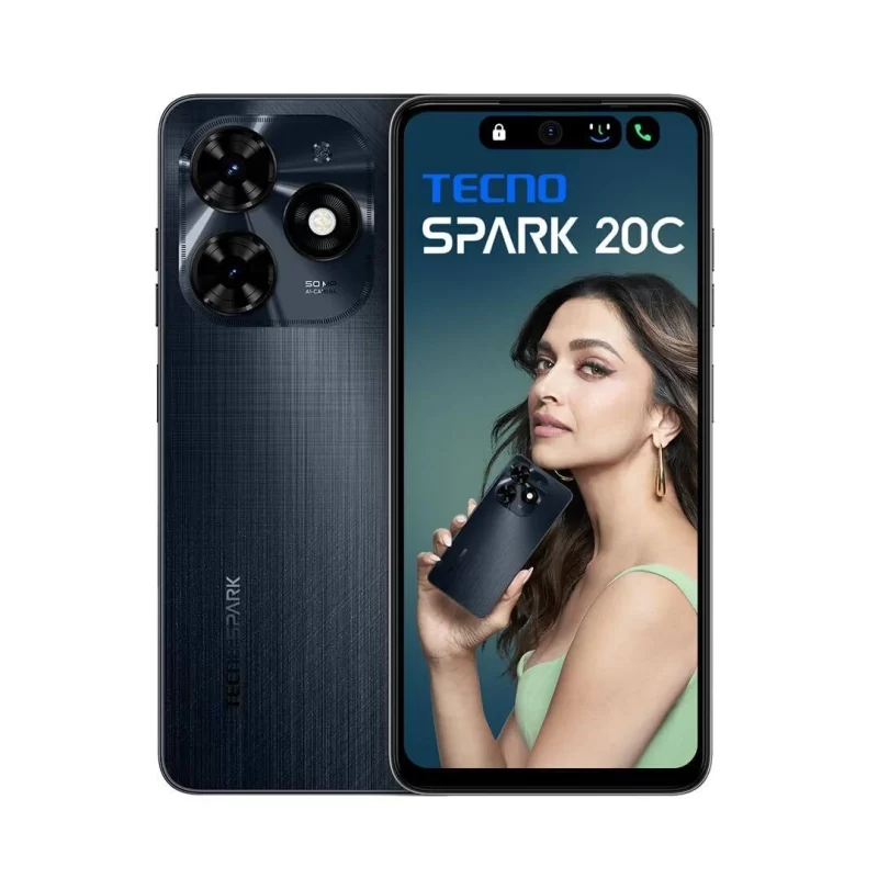 Celular Spark 20C com 256GB de Memória e Dual SIM